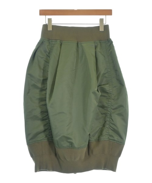 sacai（サカイ）ロング・マキシ丈スカート カーキ サイズ:1(S位) レディース/2200683388022