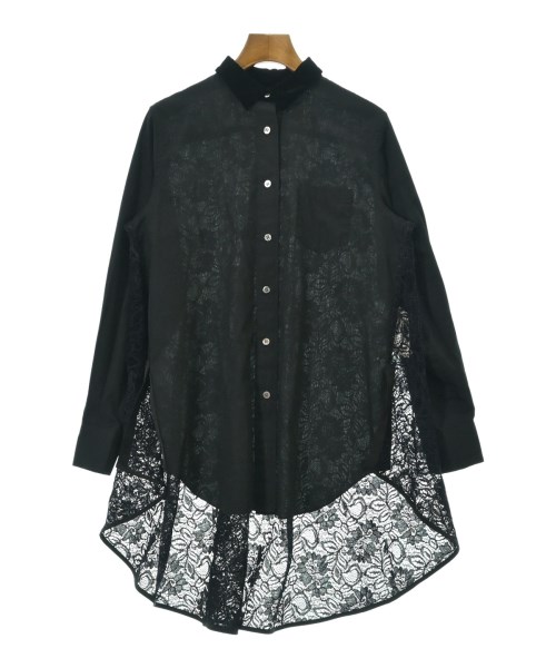 sacai(サカイ)カジュアルシャツ 黒 サイズ:2(M位)/2200683454031