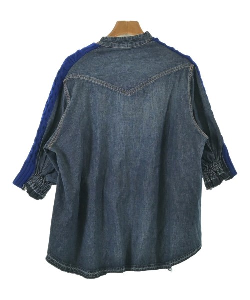 sacai（サカイ）カジュアルシャツ 青 サイズ:1(S位) レディース/2200683296013