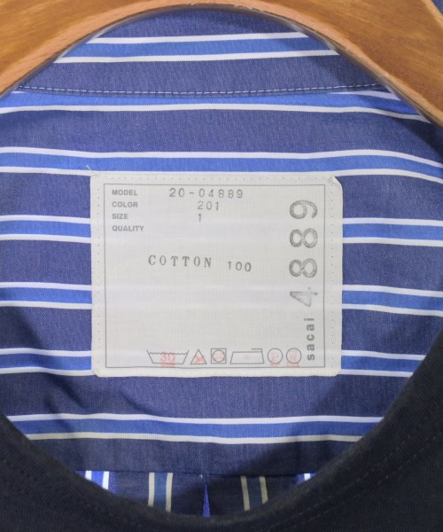 sacai（サカイ）Tシャツ・カットソー 黒 サイズ:1(S位) レディース/2200683929027