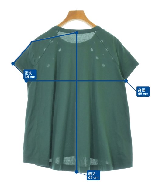 sacai（サカイ）Tシャツ・カットソー 緑 サイズ:2(M位) レディース/2200683929034