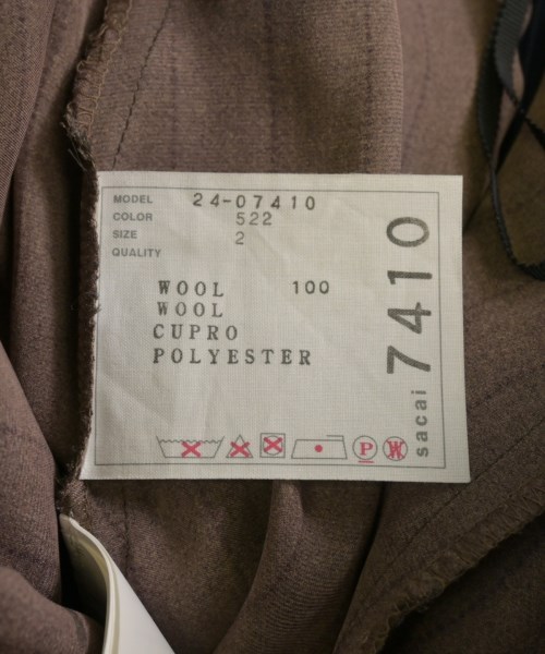 sacai（サカイ）ミニスカート 黒 サイズ:2(M位) レディース/2200684107066