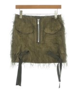 sacai（サカイ）ミニスカート カーキ サイズ:1(S位) レディース/2200684107073