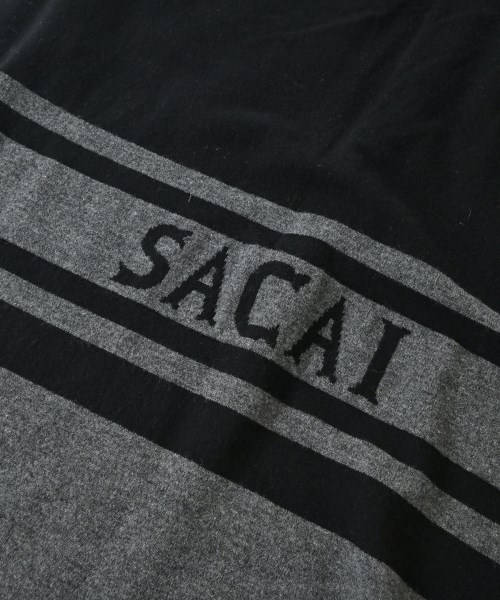 sacai（サカイ）ストール 黒 サイズ:0S レディース/2200684660028