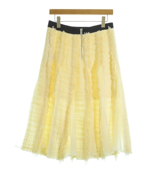 sacai（サカイ）ロング・マキシ丈スカート 黄 サイズ:2(M位) レディース/2200684718040