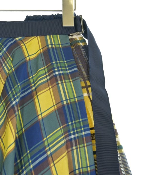 sacai（サカイ）ひざ丈スカート 黄 サイズ:0(XS位) レディース/2200684750071