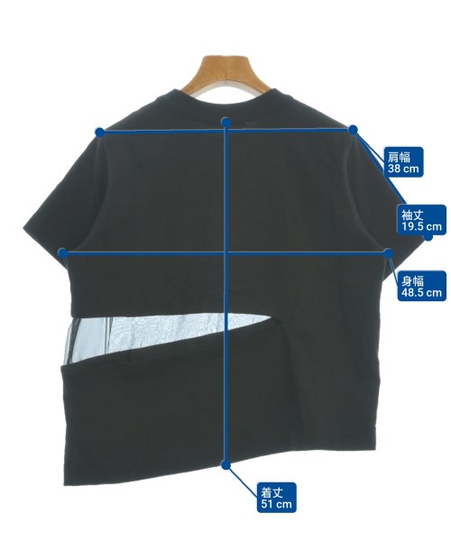 sacai（サカイ）Tシャツ・カットソー 黒 サイズ:2(M位) レディース/2200680875020