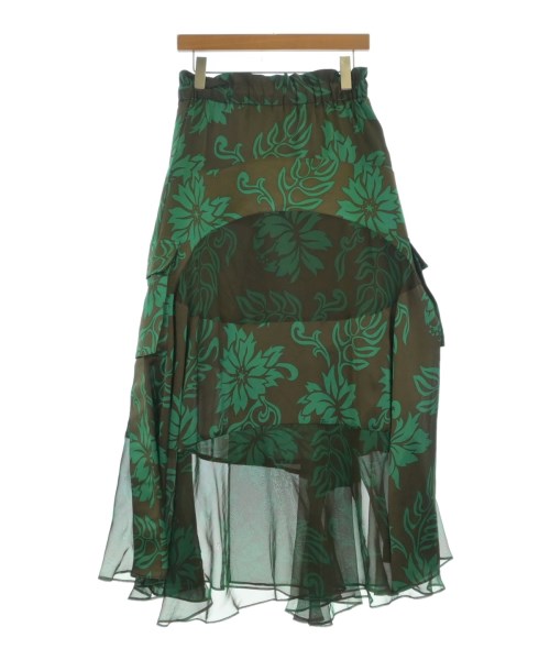 sacai（サカイ）ロング・マキシ丈スカート 茶 サイズ:2(M位) レディース/2200684388052
