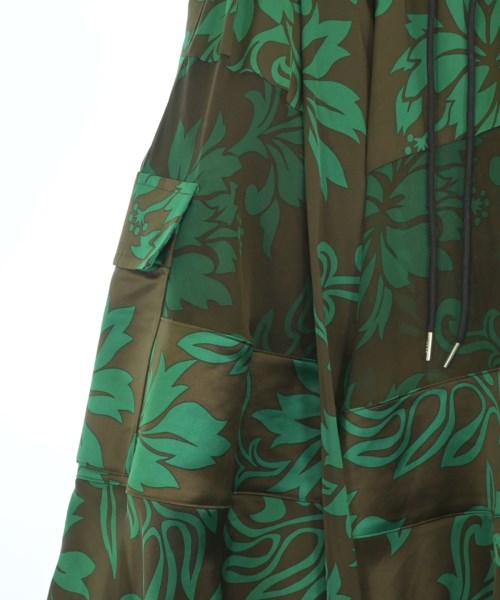 sacai（サカイ）ロング・マキシ丈スカート 茶 サイズ:2(M位) レディース/2200684388052
