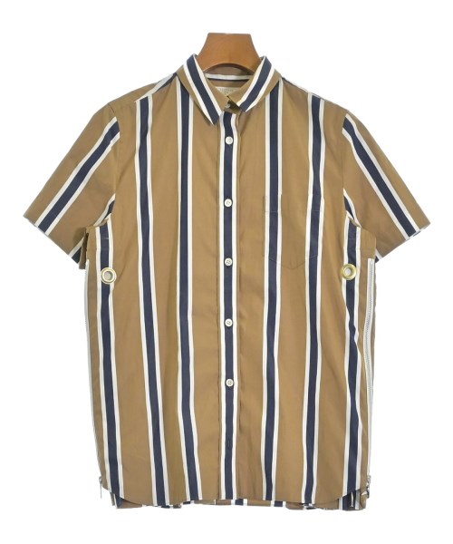 sacai(サカイ)カジュアルシャツ 茶 サイズ:2(M位)/2200679629078