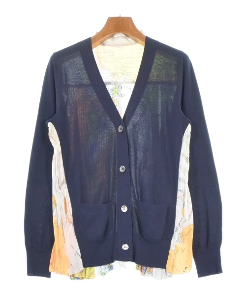 sacai(サカイ)カーディガン 紺 サイズ:1(S位)/2200680252043