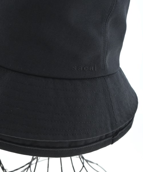 sacai（サカイ）ハット 黒 サイズ:1 レディース/2200686264033