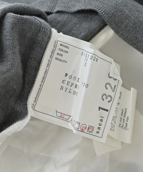 sacai（サカイ）マフラー グレー サイズ:0 レディース/2200681321830