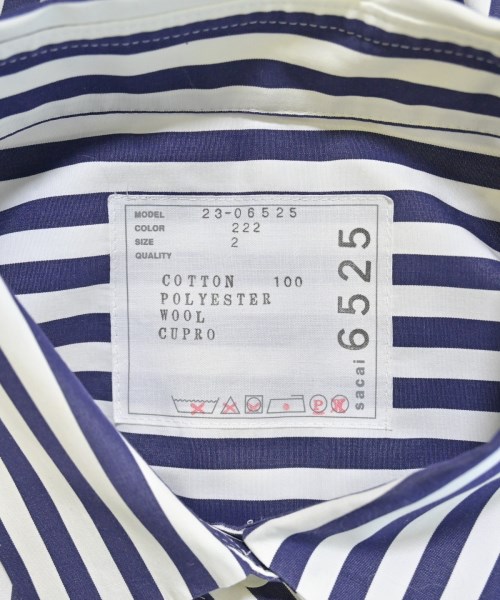 sacai（サカイ）ワンピース 青 サイズ:2(M位) レディース/2200685814031