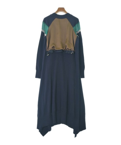 sacai（サカイ）ワンピース 紺 サイズ:2(M位) レディース/2200685814055