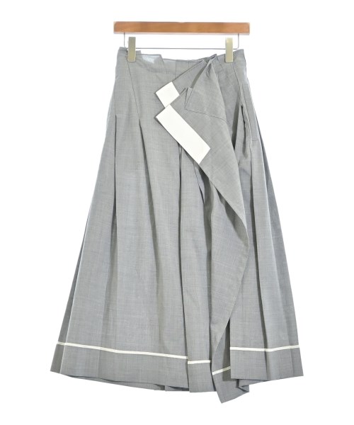 sacai(サカイ)ロング・マキシ丈スカート グレー サイズ:1(S位)/2200685814093