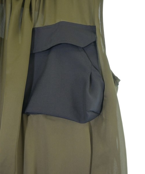 sacai（サカイ）ワンピース カーキ サイズ:2(M位) レディース/2200687084012