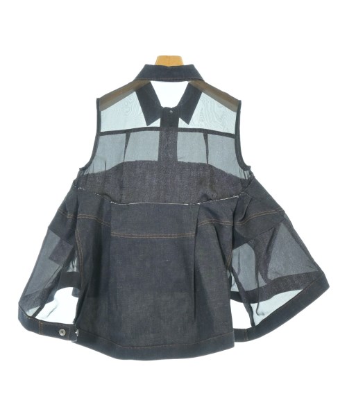 sacai（サカイ）ベスト 紺 サイズ:3(L位) レディース/2200687084036