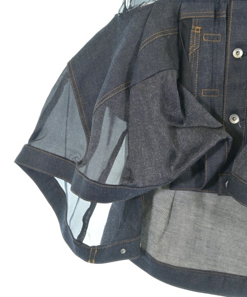 sacai（サカイ）ベスト 紺 サイズ:3(L位) レディース/2200687084036