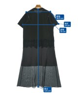 sacai（サカイ）ワンピース 黒 サイズ:3(L位) レディース/2200687365036