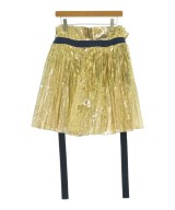 sacai（サカイ）ショートパンツ ゴールド サイズ:2(M位) レディース/2200688803179