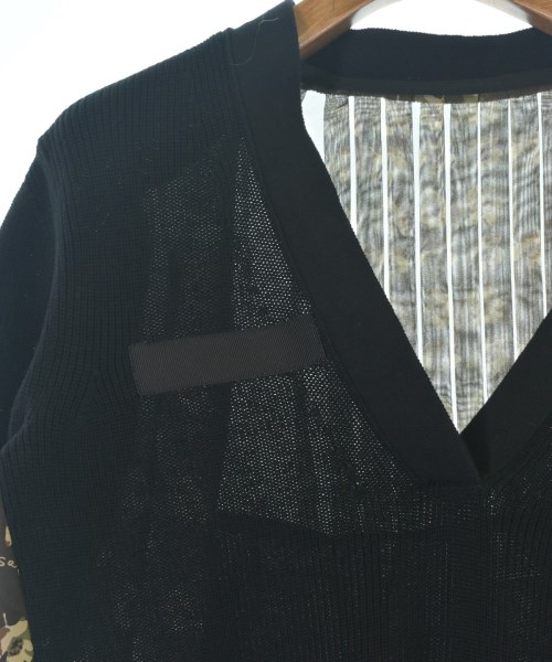sacai（サカイ）ニット・セーター 黒 サイズ:1(S位) レディース/2200683503029