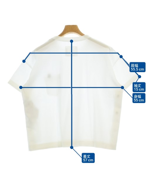 sacai（サカイ）Tシャツ・カットソー 白 サイズ:4(XL位) メンズ/2200689319044