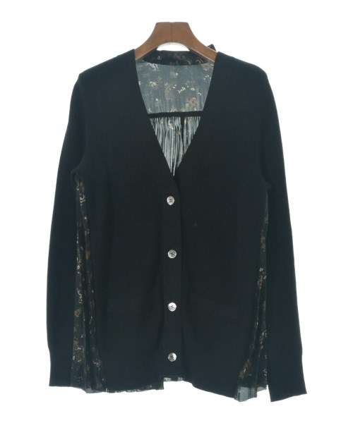sacai(サカイ)カーディガン 黒 サイズ:3(L位)/2200689674136