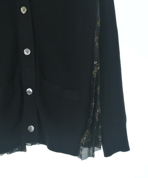 sacai（サカイ）カーディガン 黒 サイズ:3(L位) レディース/2200689674136