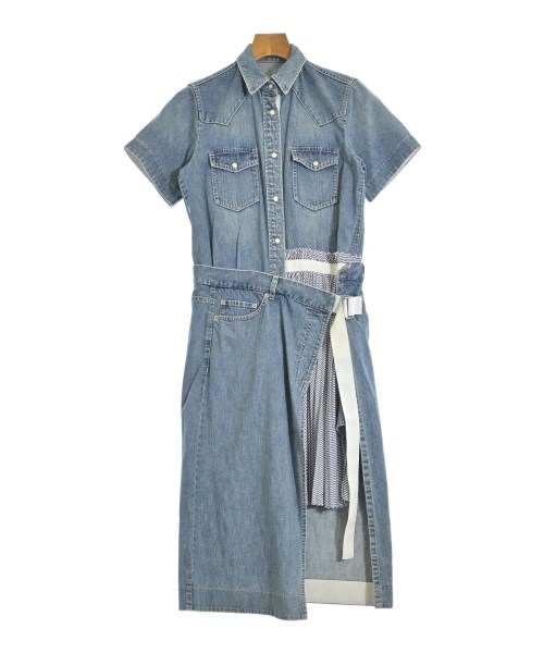 sacai(サカイ)シャツワンピース 青 サイズ:1(S位)/2200689779039