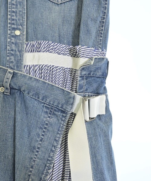 sacai（サカイ）シャツワンピース 青 サイズ:1(S位) レディース/2200689779039