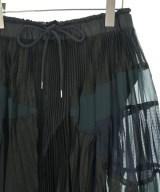 sacai（サカイ）ひざ丈スカート 黒 サイズ:2(M位) レディース/2200690168365