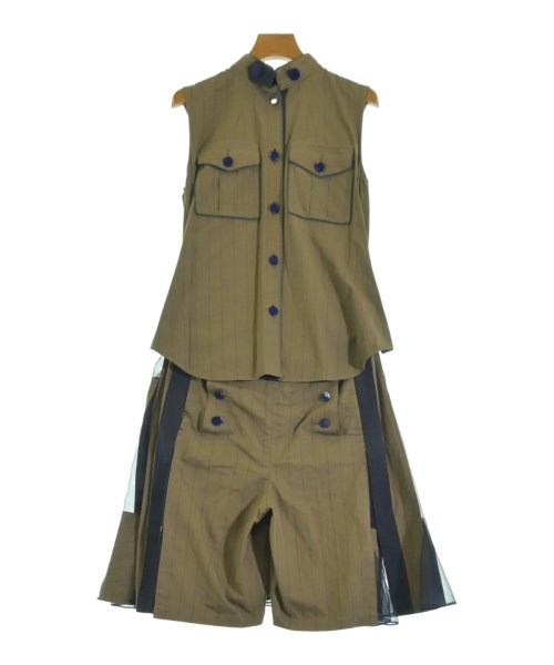 sacai(サカイ)オールインワン/サロペット カーキ サイズ:2(M位)/2200684199054