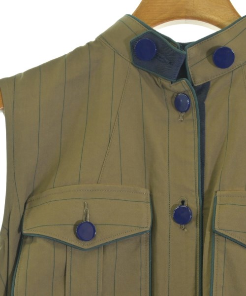 sacai（サカイ）オールインワン/サロペット カーキ サイズ:2(M位) レディース/2200684199054