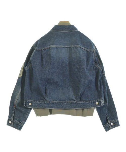 sacai（サカイ）デニムジャケット 紺 サイズ:2(M位) レディース/2200691539010