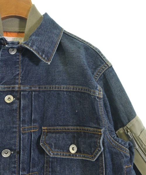 sacai（サカイ）デニムジャケット 紺 サイズ:2(M位) レディース/2200691539010