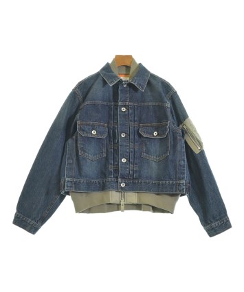 Sacaiデニムジャケット sacai（サカイ）デニムジャケット 紺 サイズ:2(M位) レディース
