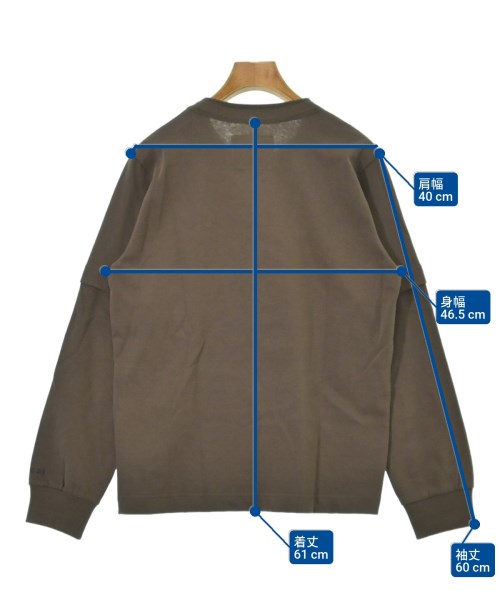 sacai（サカイ）Tシャツ・カットソー 茶 サイズ:0(XS位) レディース/2200691546032