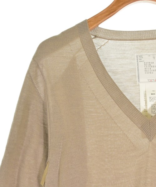 sacai（サカイ）ワンピース ベージュ サイズ:2(M位) レディース/2200689124051