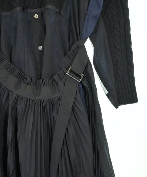 sacai（サカイ）ワンピース 黒 サイズ:1(S位) レディース/2200691921013