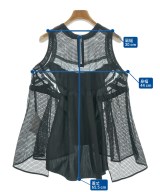 sacai（サカイ）カジュアルシャツ 黒 サイズ:2(M位) レディース/2200691921051