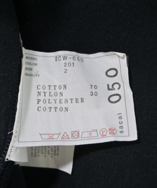 sacai（サカイ）パーカー 紺 サイズ:2(M位) レディース/2200692463109