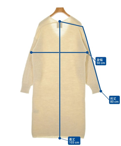 ROSSO（ロッソ）ワンピース ベージュ サイズ:38(M位) レディース/2200634676017