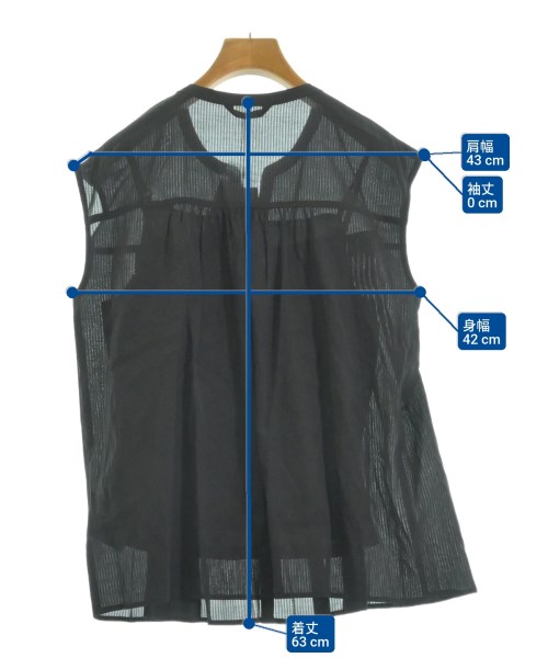 ROSSO（ロッソ）ブラウス 黒 サイズ:F レディース/2200631842194