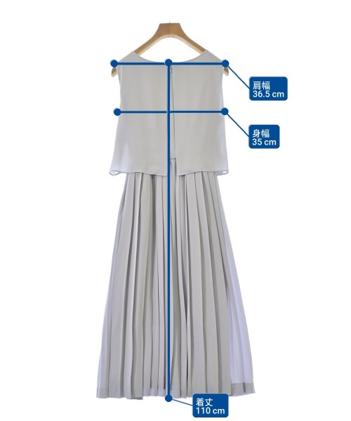 ROSSO（ロッソ）ワンピース グレー サイズ:F レディース/2200635134035