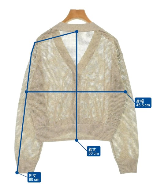 ROSSO（ロッソ）カーディガン ベージュ サイズ:F レディース/2200629895089