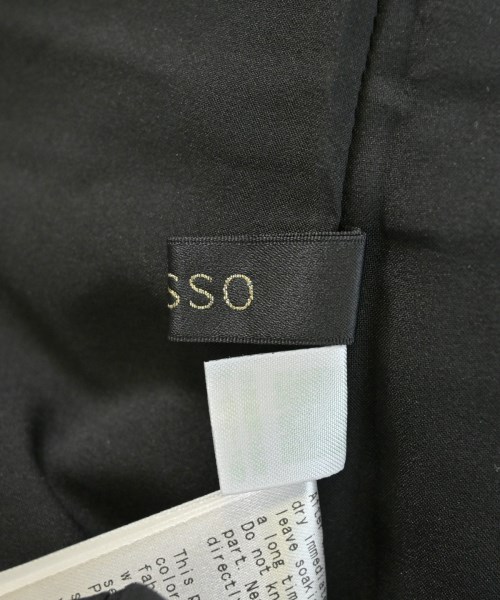 ROSSO（ロッソ）ワンピース 黒 サイズ:F レディース/2200632573134