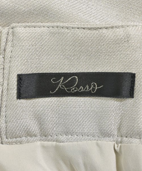 ROSSO（ロッソ）スラックス グレー サイズ:38(M位) レディース/2200621895032