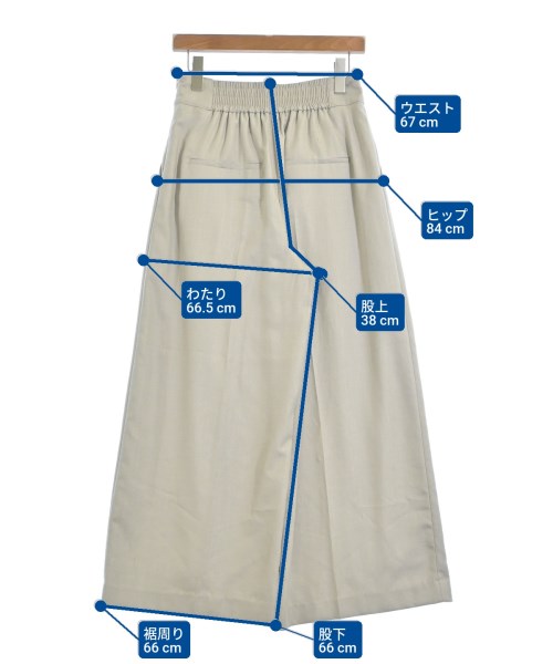 ROSSO（ロッソ）スラックス グレー サイズ:38(M位) レディース/2200621895032