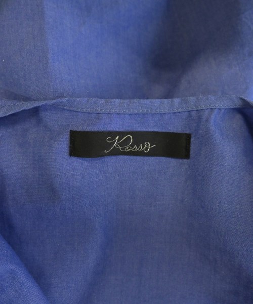 ROSSO（ロッソ）ブラウス 青 サイズ:F レディース/2200634390098